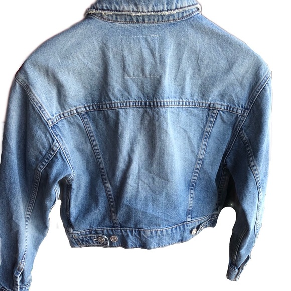 MOTHER The Big Shorty Denim Jacket - Picture 6 of 9